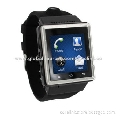 Smart Watch Phone with Bluetooth, Wi-Fi, 2G/3G, Camera, GPSNew